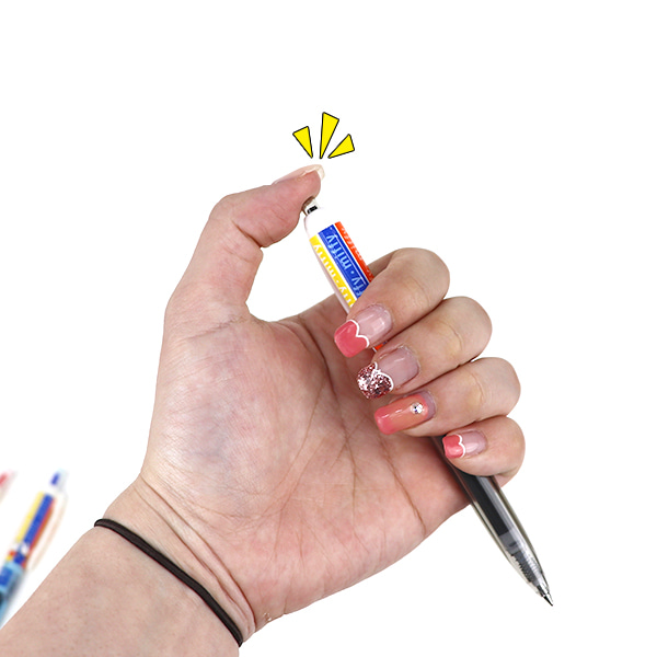 (동아) 미피 노크식 중성펜 0.48mm 1자루 gel ink pen