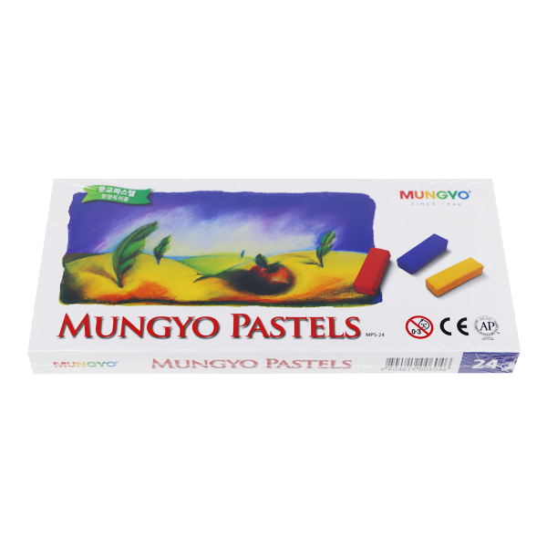 (문교) 파스텔 24색 소프트 파스텔 Mungyo Pastels