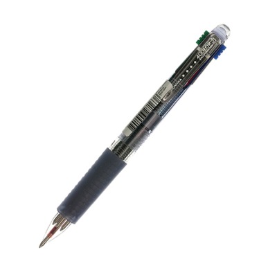 (문화연필) 4색 볼펜 에스 S 0.7mm 12자루1갑