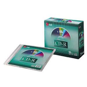 [LG] CD-R 700M 슬림케이스 10장팩 48X