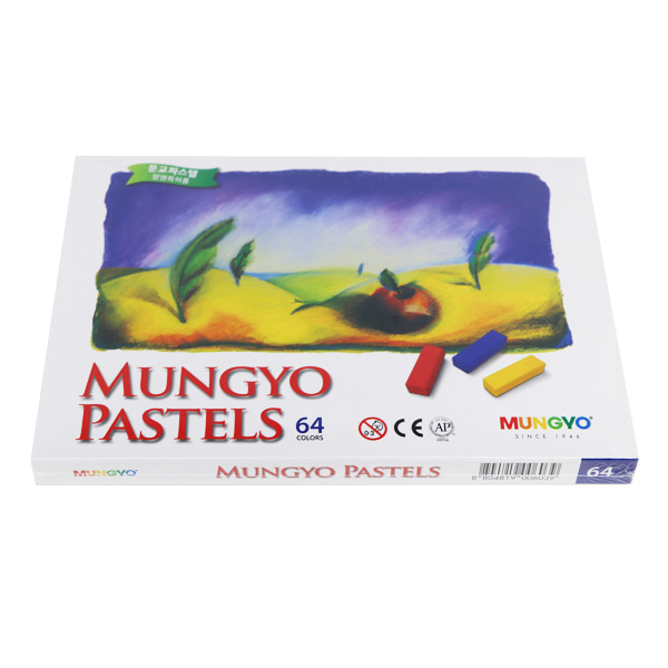 (문교) 파스텔 64색 소프트 파스텔 Mungyo Pastels