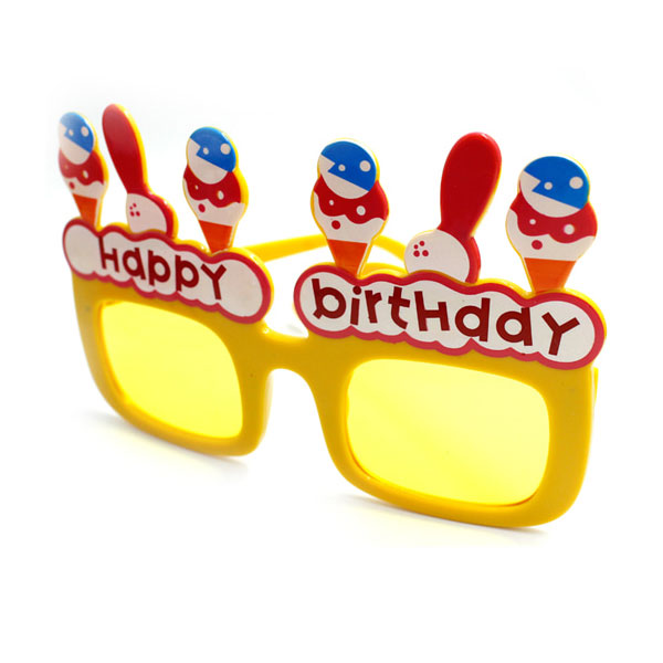 (NEOTEX) 생일 파티 안경 모음 (옵션) 파티 이벤트 축하 용품